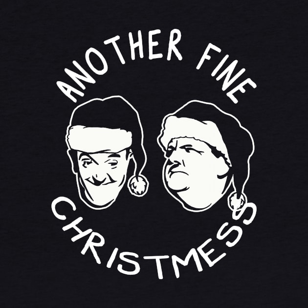 Another Fine Christmess- Comedy Duo Christmas- Laurel and Hardy by IceTees